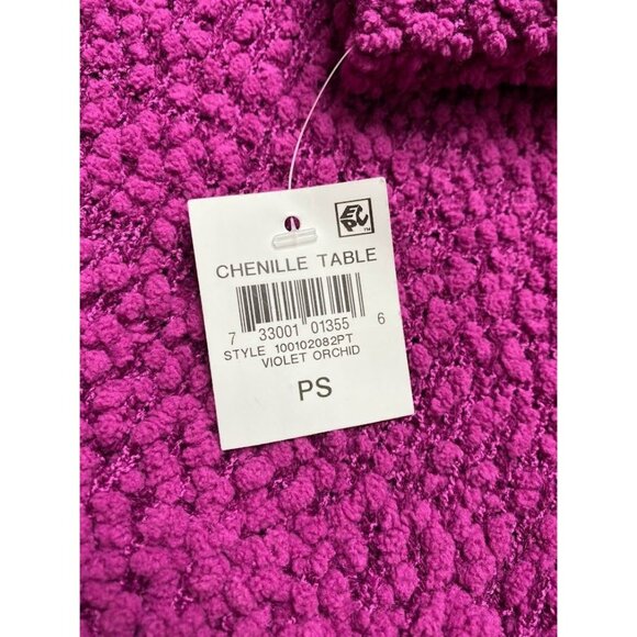 Style & Co Teddy Sweater Top Women's Petite SMALL Purple Soft Relaxed-Fit NEW‎ - Picture 6 of 10
